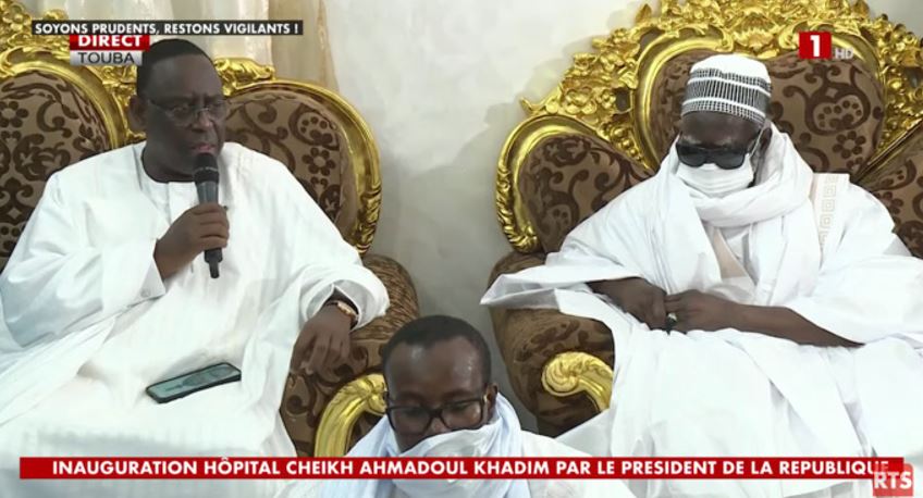Hôpital Ahmadoul Khadim: Macky Sall a remis les clefs et les documents au khalife général des mourides